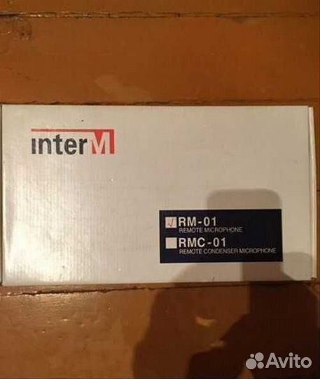 Микрофон настольный Inter M RM-01 новый