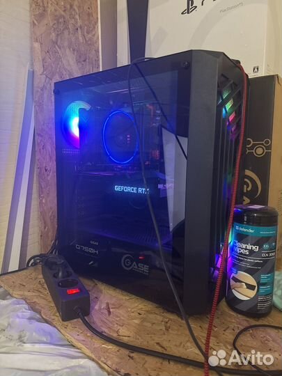 Игровой компьютер с полным комплектом