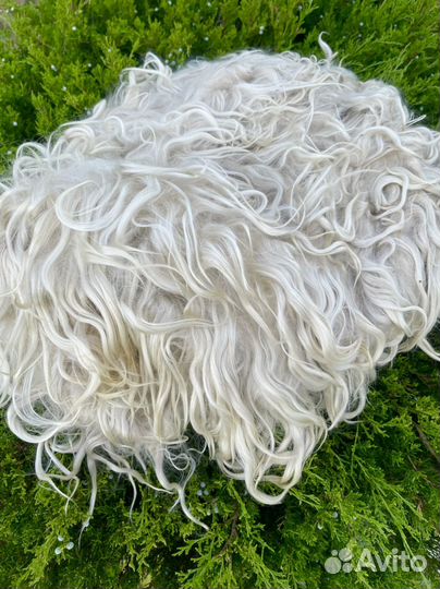 Козий пух белый Волгоградский пух Придонских коз