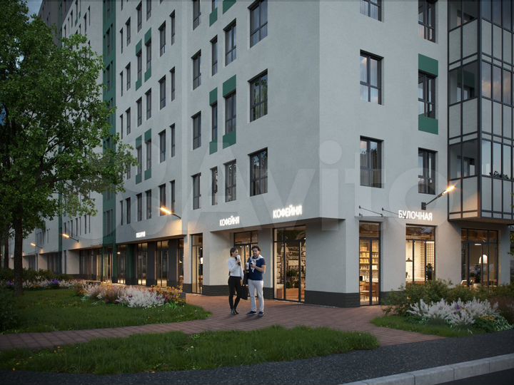 2-к. квартира, 52 м², 8/12 эт.