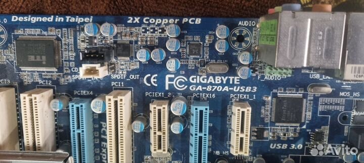 Материнская плата gigabyte GA-870A-USB3