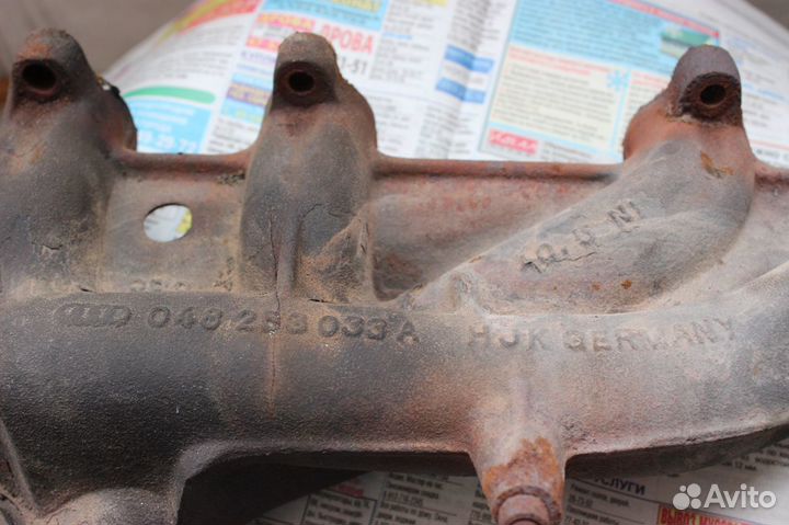 Коллектор ауди 2.0 моновпрыск