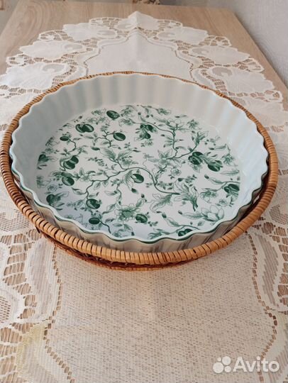 Блюдо для запекания керамическое