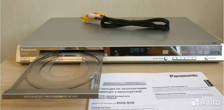 Panasonic dvd-s49