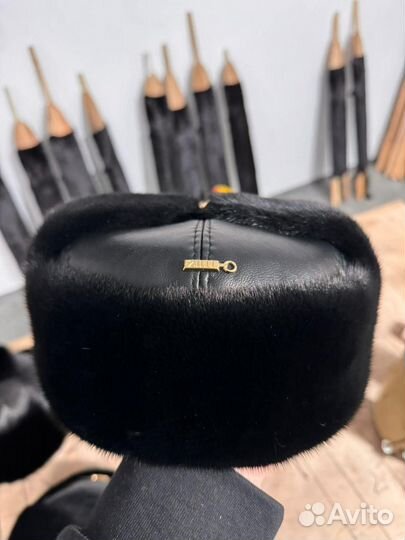 Шапка ушанка мужская натуральная