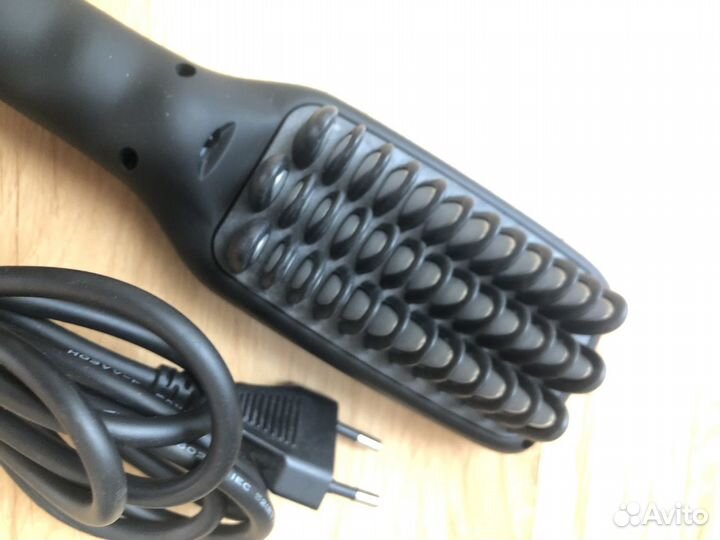 Расческа выпрямитель e-styler ikoo black beluga