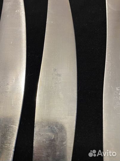 Ножи десертные Пламя олимпиада мельхиор,товары из