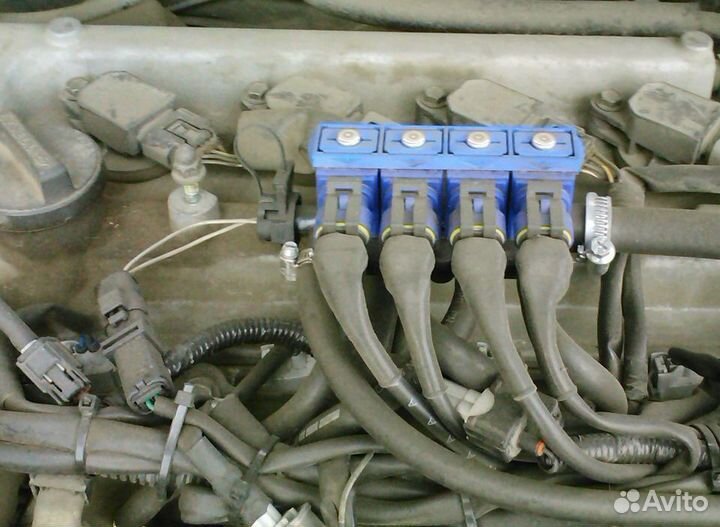 Газ на авто Ниссан Ад фурнитура гбо №803