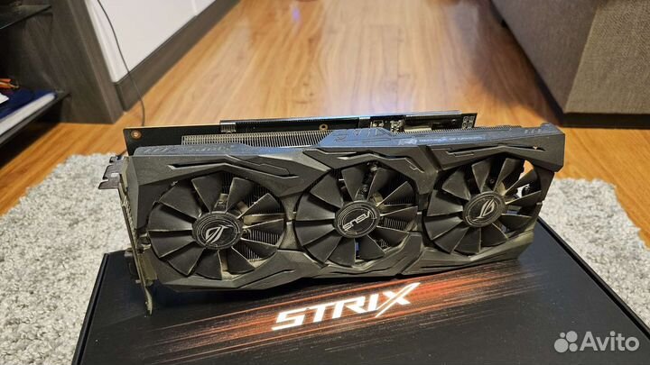 Видеокарта Asus Rog Strix RX-580 O8G Gaming 8Gb