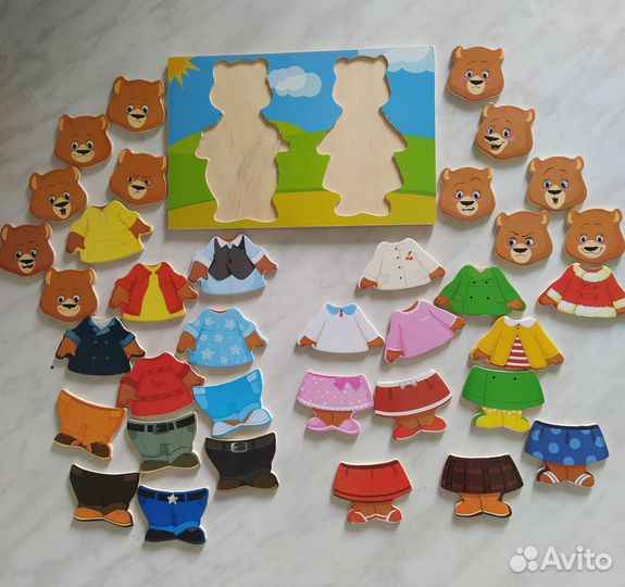 Развивающие игрушки от 3 лет пакетом