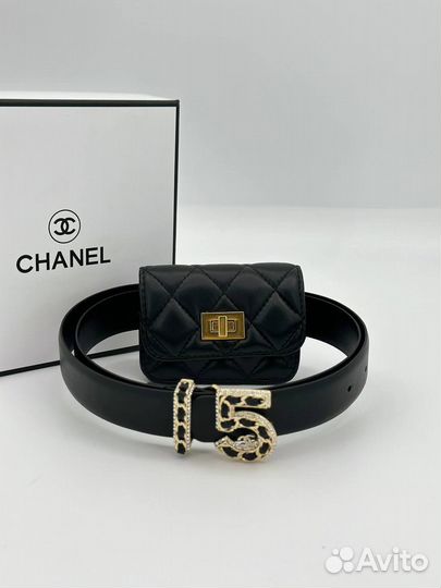 Сумка женская на пояс Chanel