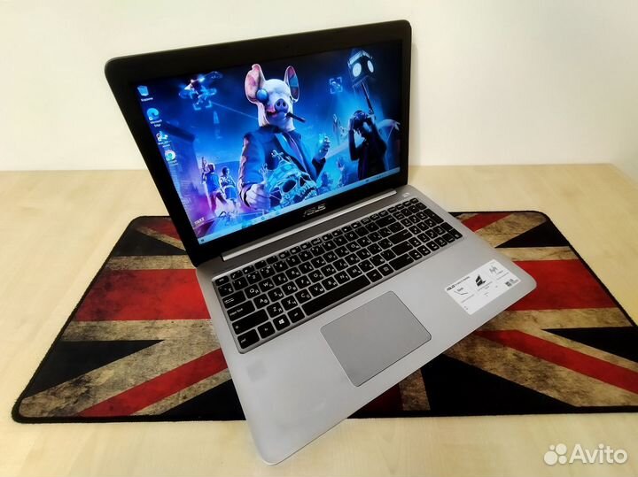 Игровой ноутбук Asus i7 + GeForce GTX 960M 1050