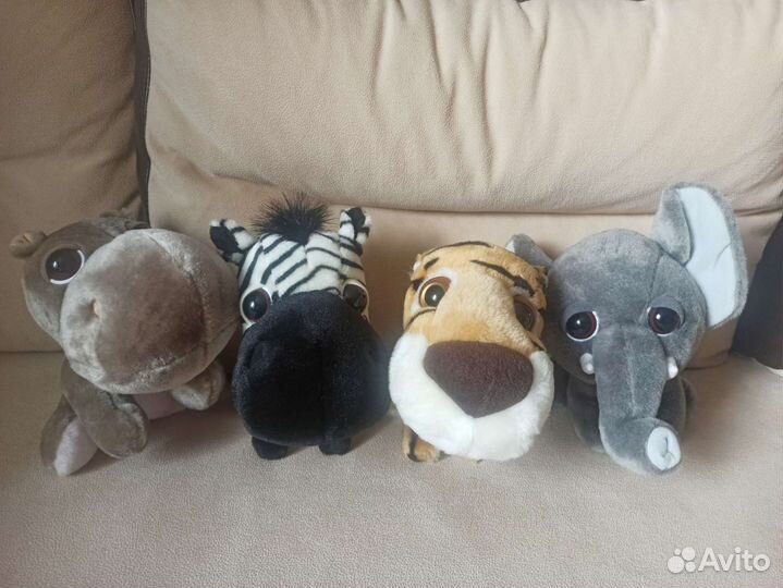 Плюшевые игрушки зверюшки / животные Big Headz