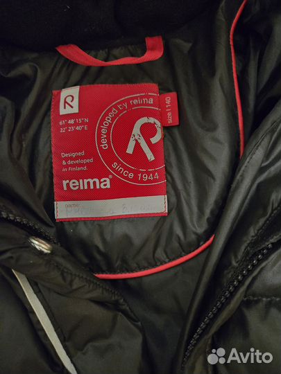 Пуховик reima 140