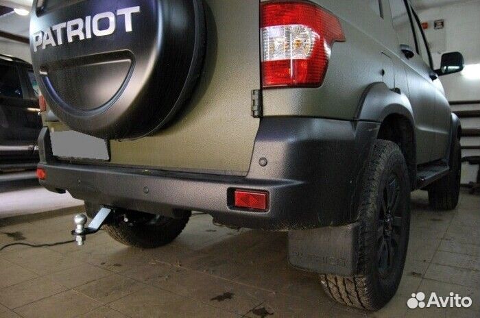 Фаркоп съемный квадрат UAZ Patriot 2015, 113 л.с