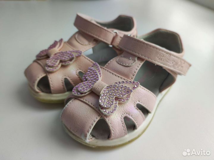 Сандалии для девочки 22 размер
