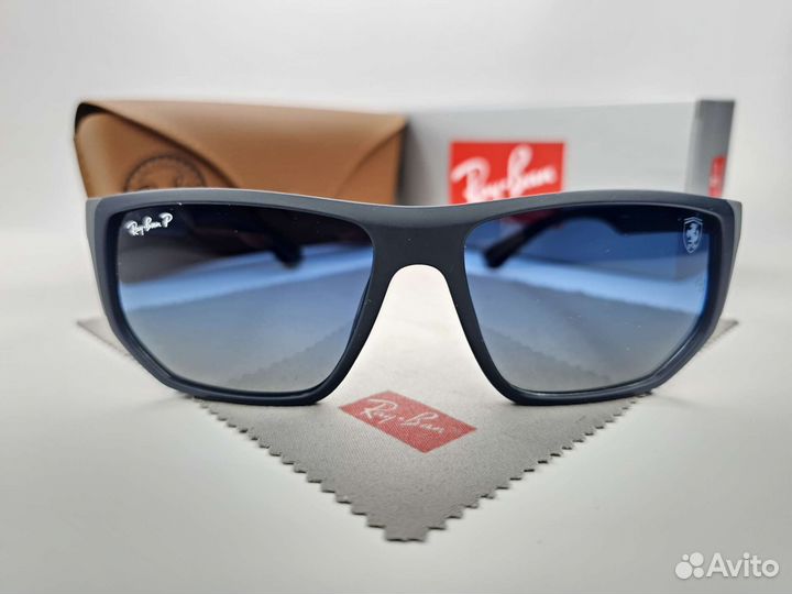 Очки Ray Ban 4609 668/2P Ferrari Polarized Blue