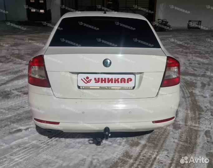 Фаркоп skoda octavia II поколение (лифтбек)