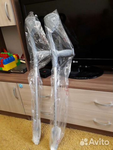 Костыли с опорой под локоть. С упс. Новые. Пара