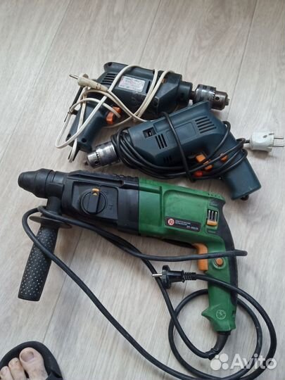 Дрель перфоратор бу