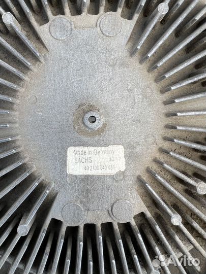 Вискомуфта MAN TGA с крыльчаткой