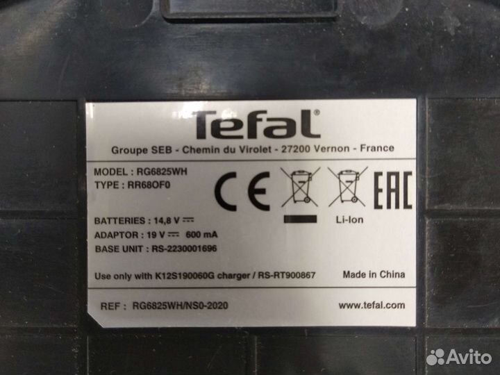 Запчасти робот пылесос tefal 20