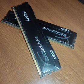 Оперативная память Hyper fury ddr3 16 Гб (2х8 Гб)