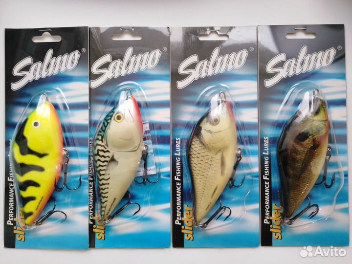 Джерки Salmo Slider 12F, 10F и 16S