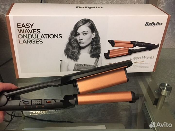 Плойка / утюжок BaByliss Deep Waves 200