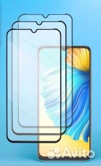 Защитное стекло 5D с полной проклейкой на Tecno Sp