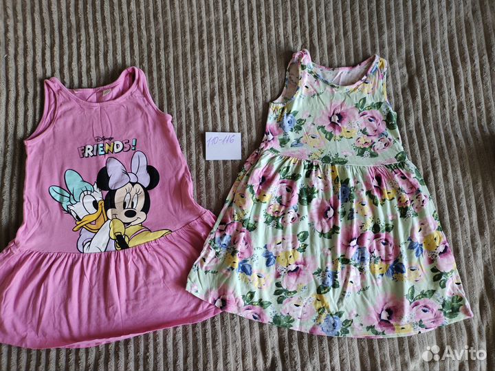 Пакет летней одежды для девочек 116
