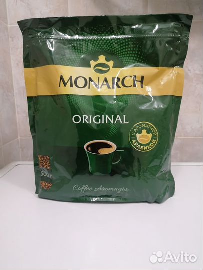 Кофе Jacobs Monarch Original растворимый, 500 г