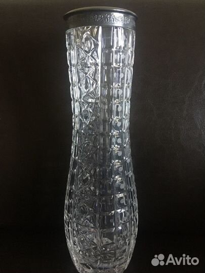 Хрустальная ваза 70-е