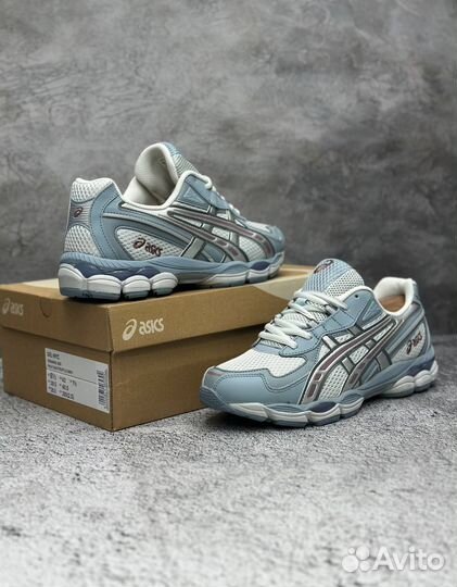 Кроссовки Gel NYC 2055 Glacier Dolphin Grey blue