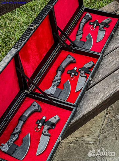 Топор нож подарочный футляр (Арт.37616)