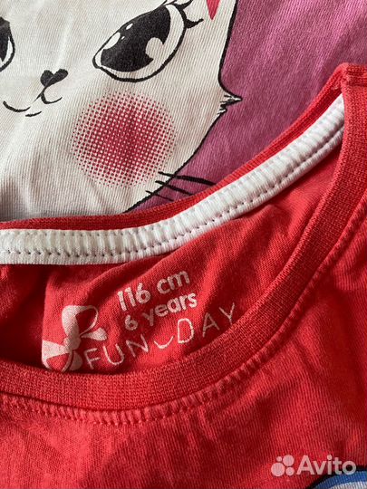 Вещи пакетом для девочки 116 122