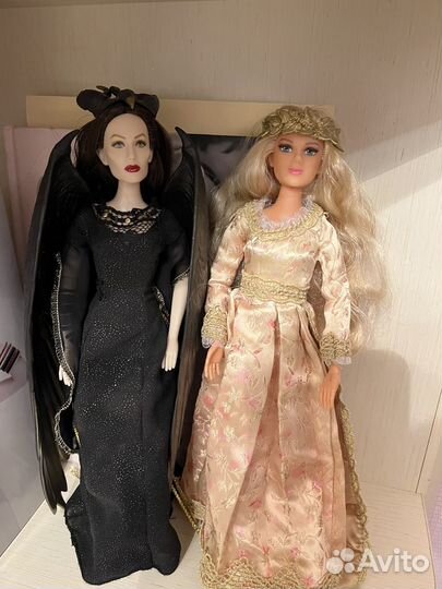 Куклы Малефисента и Аврора disney
