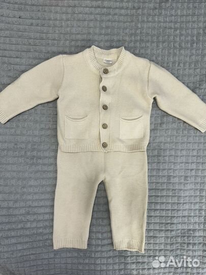 Вязаный костюм детский 74-86