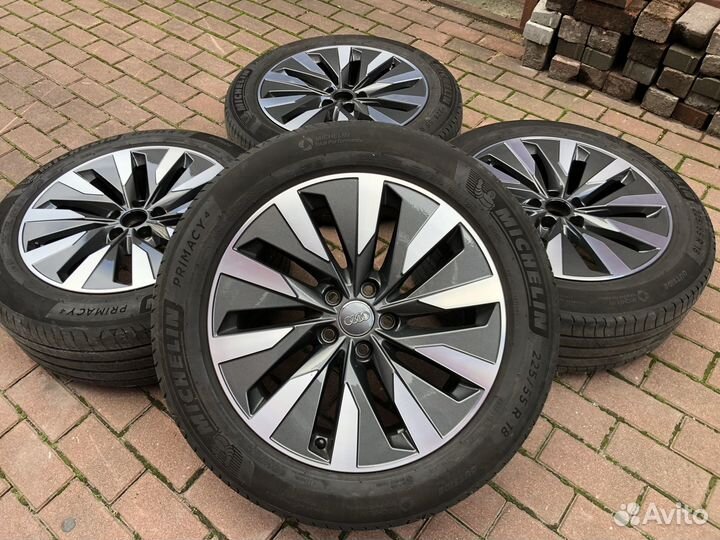 Диски R18 Audi 5x112 с резиной