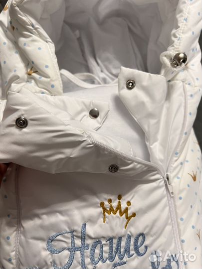 Конверт(весенний )на выписку, в автокресло