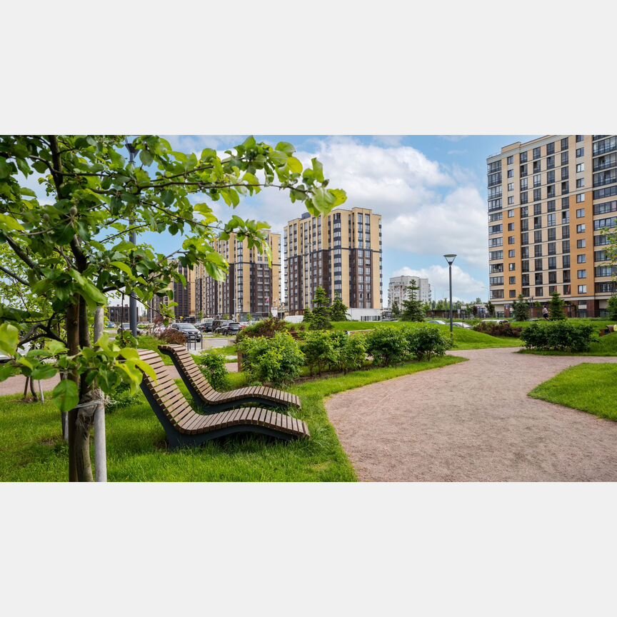 2-к. квартира, 55,2 м², 7/11 эт.