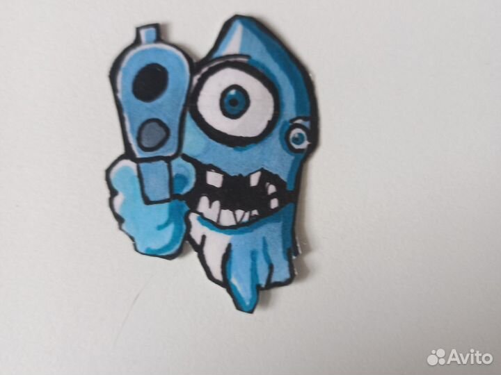 Наклейки самодельные