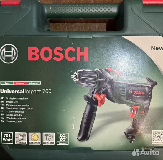 Дрель ударная bosch UniversalImpact 700