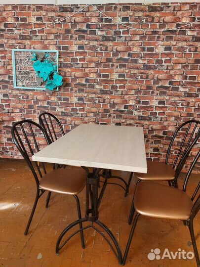 Столы и стулья для кафе бу