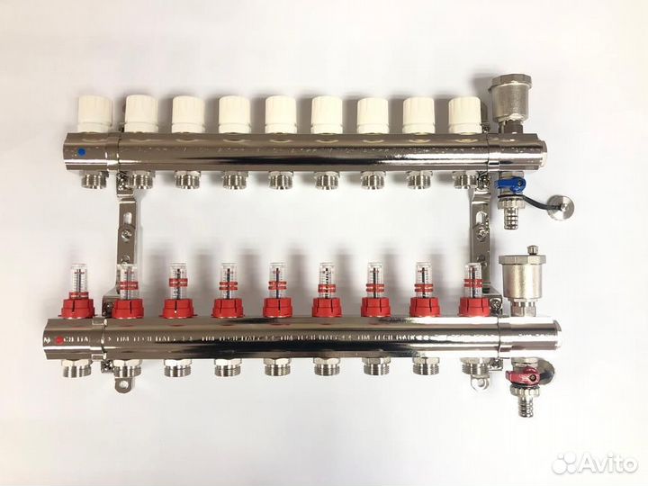 Коллекторная группа с расходомерами 1