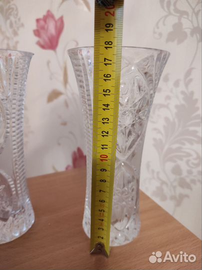 Хрустальная ваза