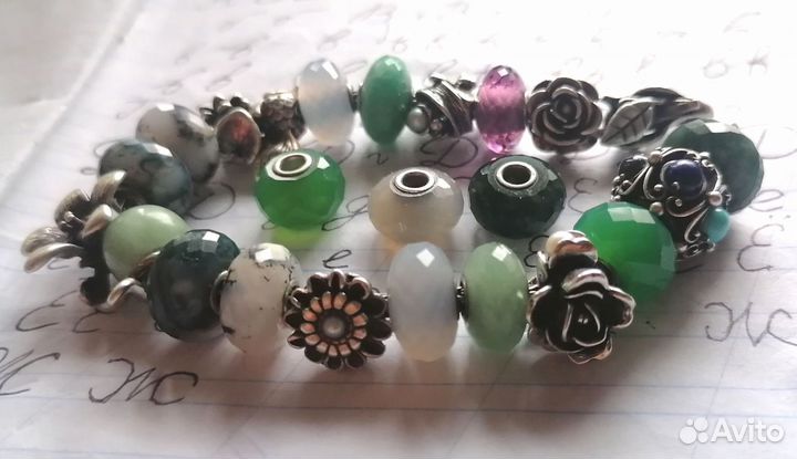 Шармы для браслета trollbeads