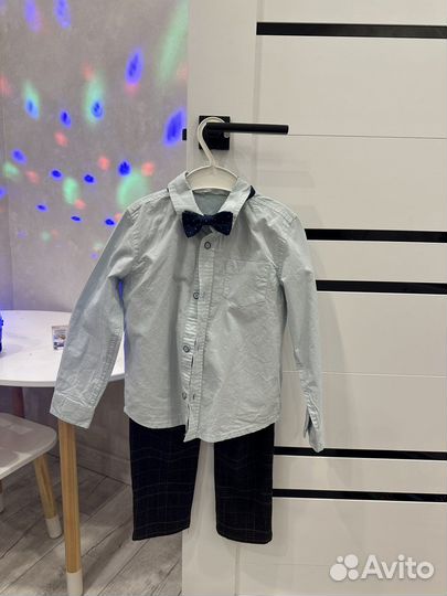 Брюки и рубашка на мальчика 104