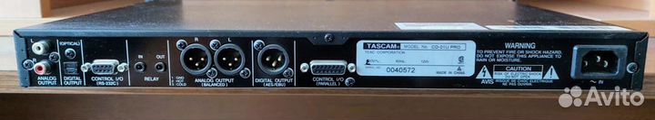 Tascam CD-01U (CD/MP3 Плеер Профессиональный)