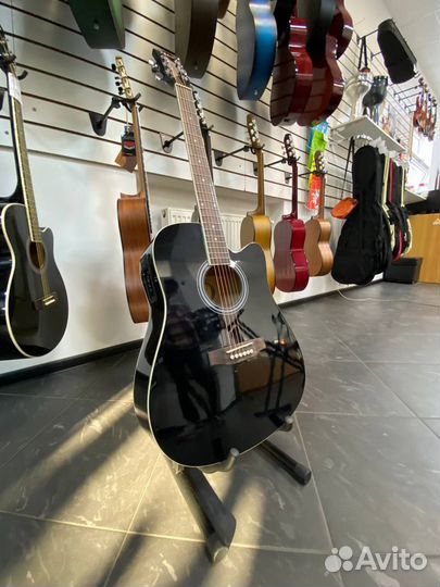 Elitaro E4150 EQ BK Электроакустическая гитара